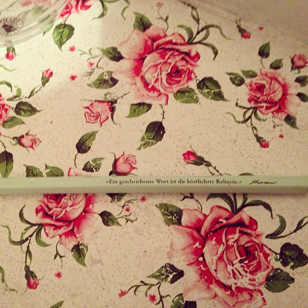 Bleistift geschenkt bekommen! #present #thoreau #instalove #quote #writing