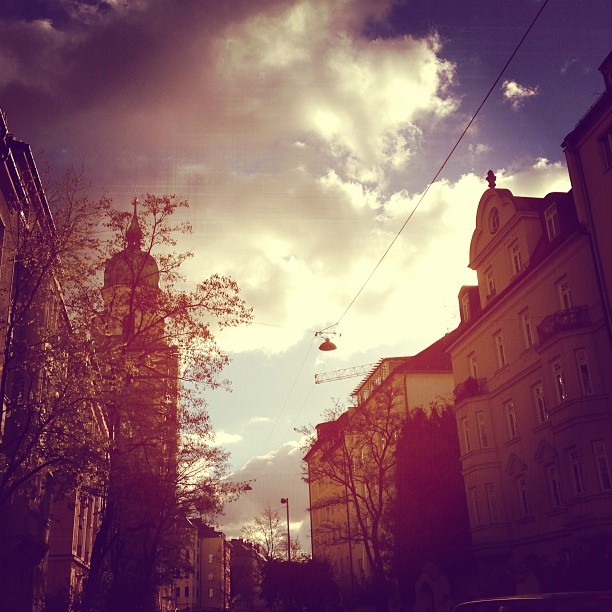 Oh what a #sunny but icy #cold day in #munich