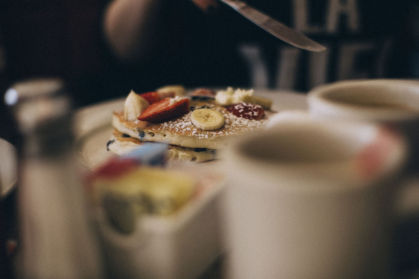 Gina konnte den Pancakes in New York nicht widerstehen. Warum auch!